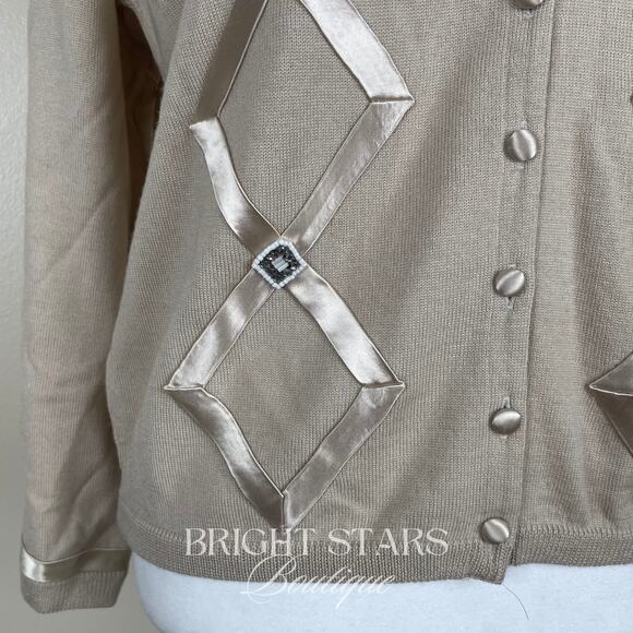 Rare Cardigan ASO Anya Buffy the Vampire Slayer Wool Silk Blend Classic - Picture 10 of 13